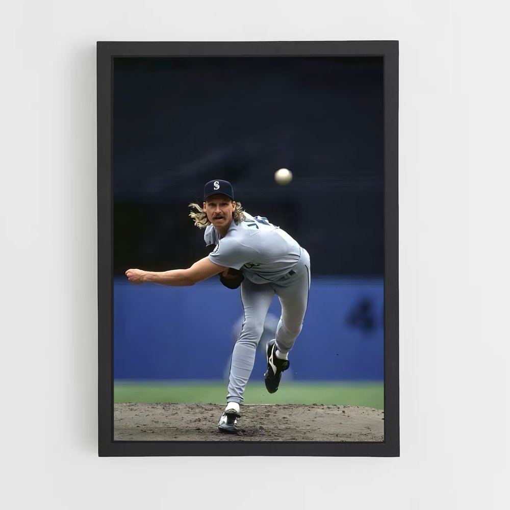 Poster Randy johnson – affiche Baseball (vue 2)